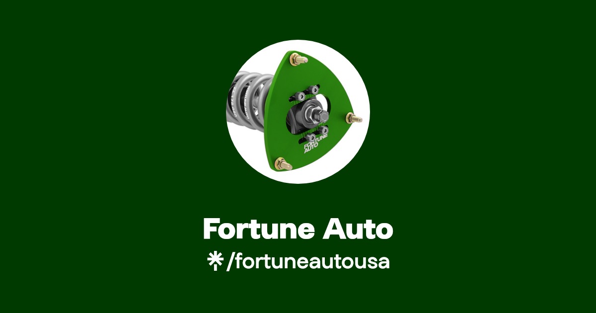Fortune Auto Instagram, TikTok Linktree