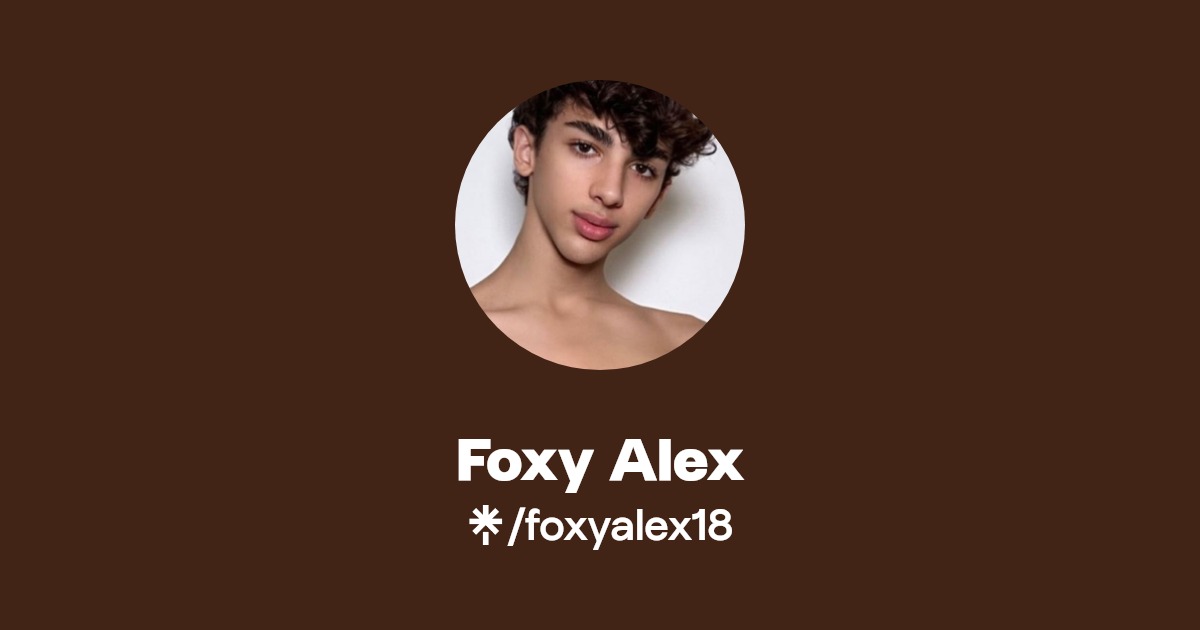 Foxy Alex - Find Foxy Alex Onlyfans - Linktree
