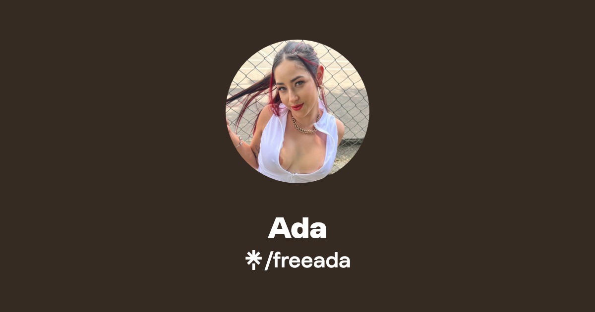 Ada - Find Ada Onlyfans - Linktree