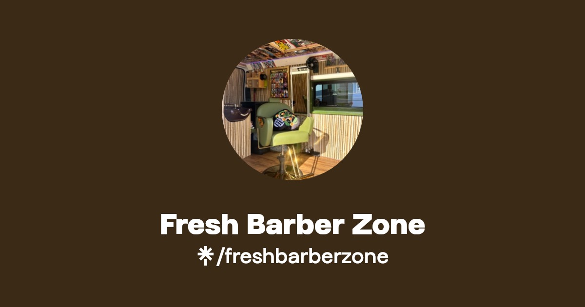 Fresh Barber Zone Instagram Linktree