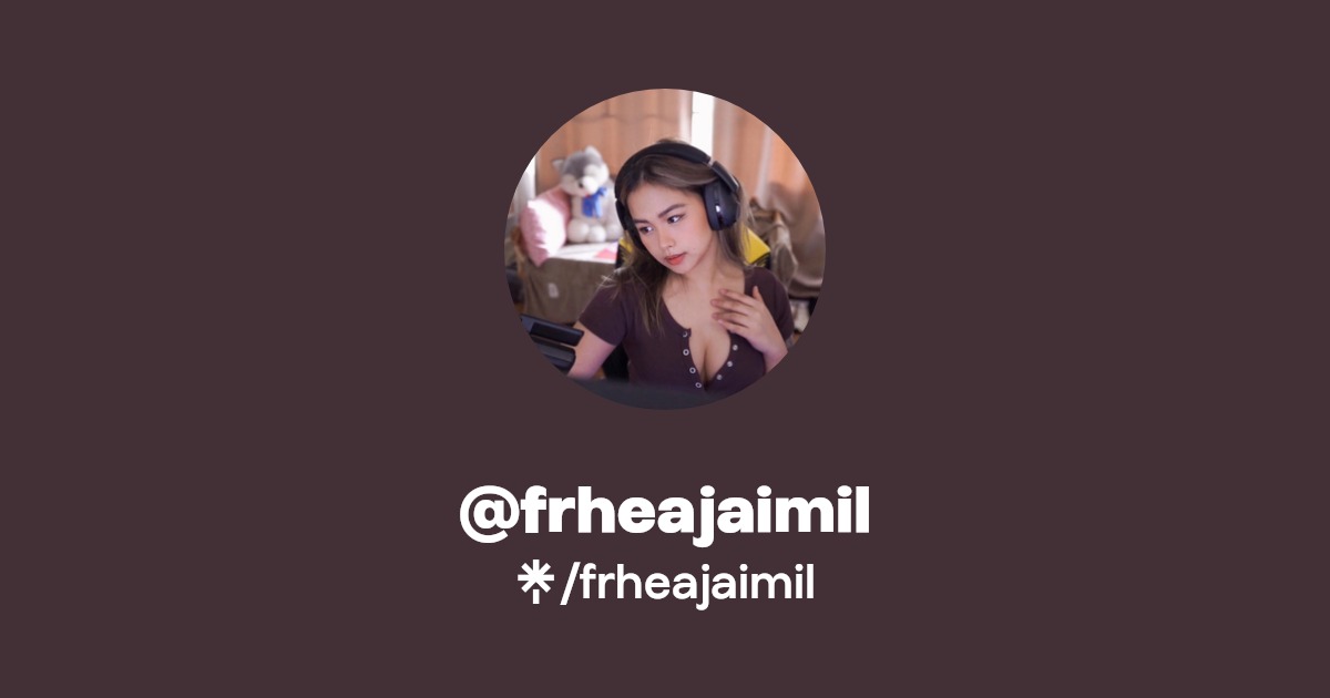 frheajaimil - Find @frheajaimil Onlyfans - Linktree