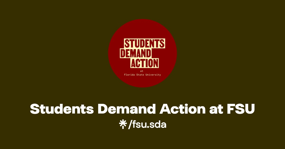 Students Demand Action at FSU Instagram Linktree