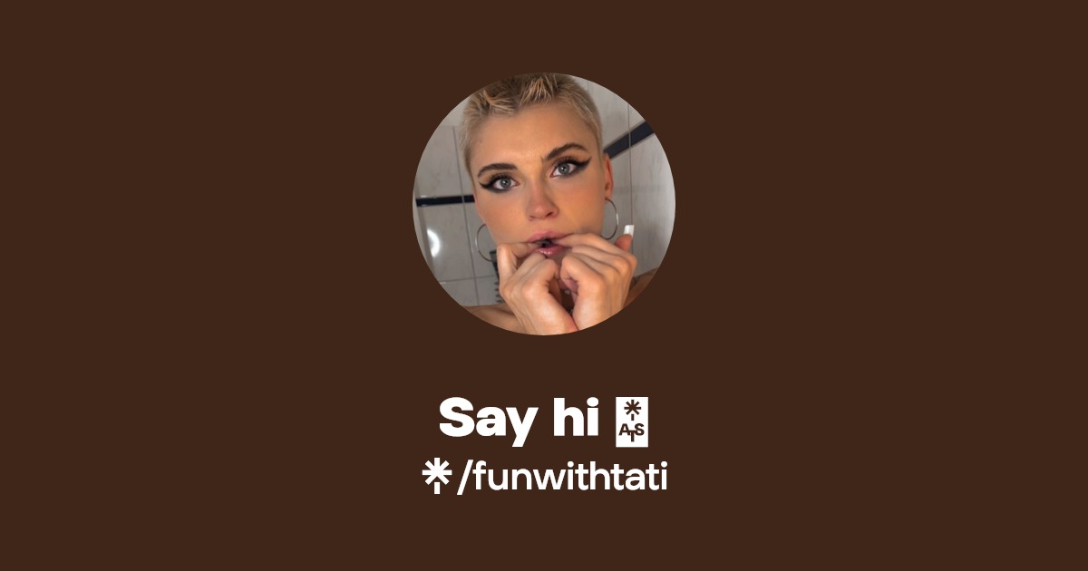 Say hi 👇 - Find Say hi 👇 Onlyfans - Linktree