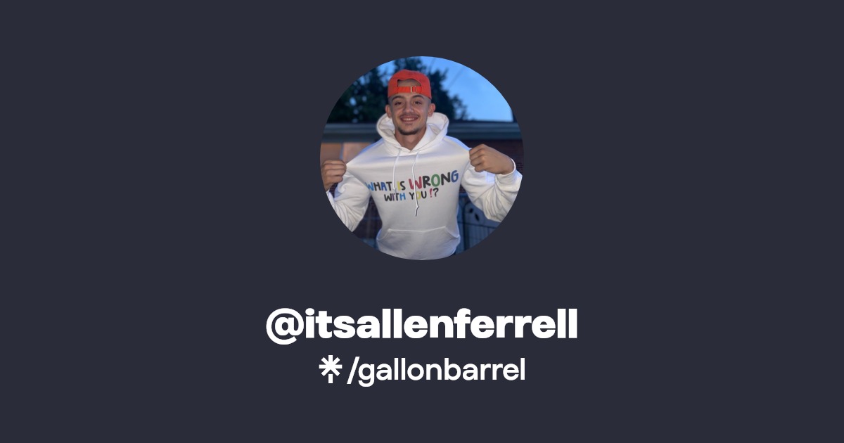 @itsallenferrell - Find @itsallenferrell Onlyfans - Linktree
