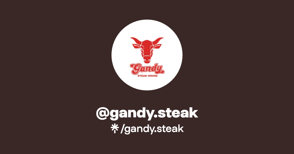 gandy.steak Instagram Linktree
