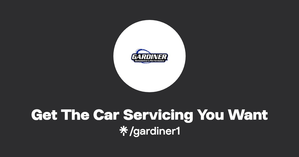 Get The Car Servicing You Want Linktree