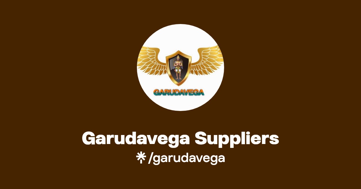 Garudavega Suppliers Linktree
