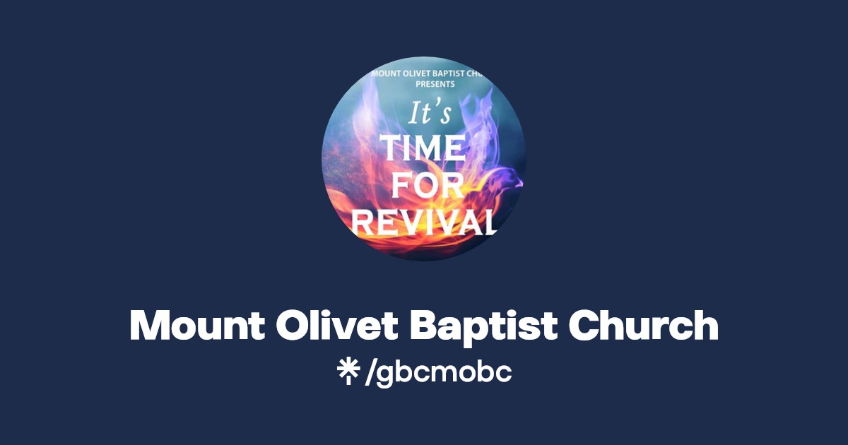 Mount Olivet Baptist Church Listen on Spotify Linktree