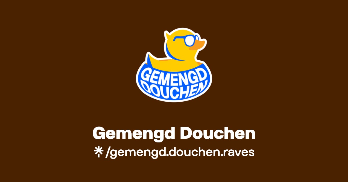 Gemengd Douchen Instagram, Facebook, Twitch Linktree