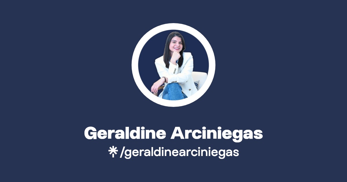 Psicóloga Geraldine Arciniegas Linktree