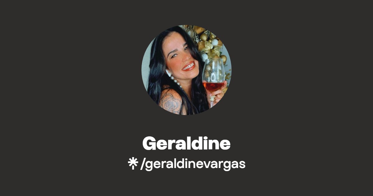 Geraldine - Find Geraldine Onlyfans - Linktree