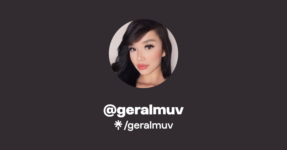 geralmuv - Find @geralmuv Onlyfans - Linktree
