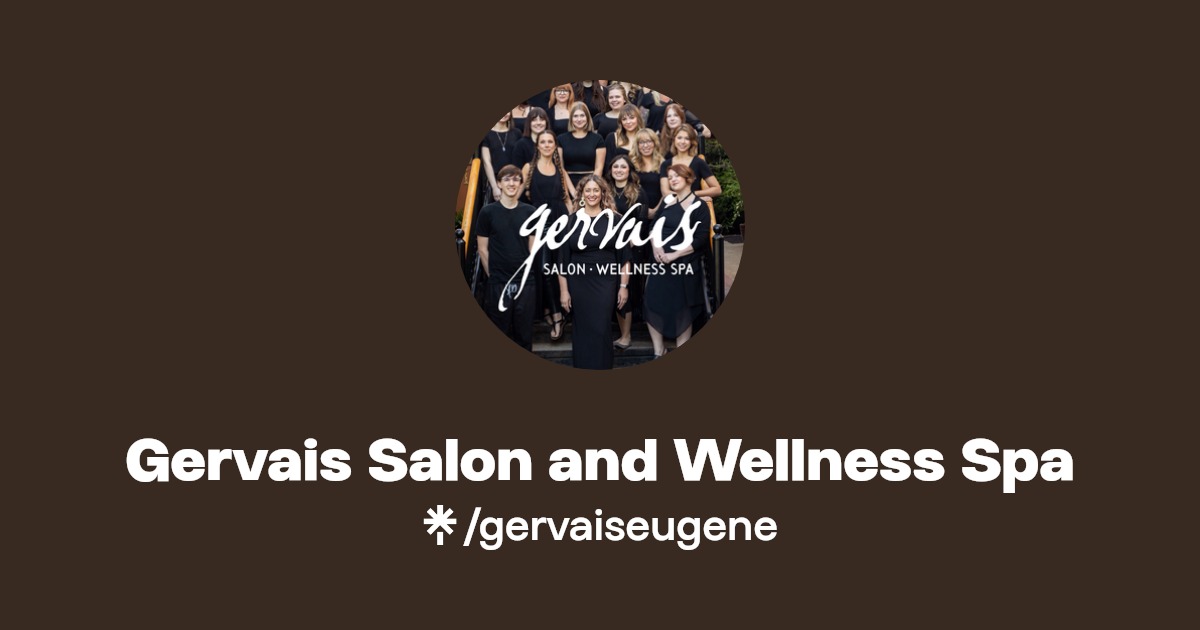 Gervais Salon and Wellness Spa Instagram, Facebook Linktree