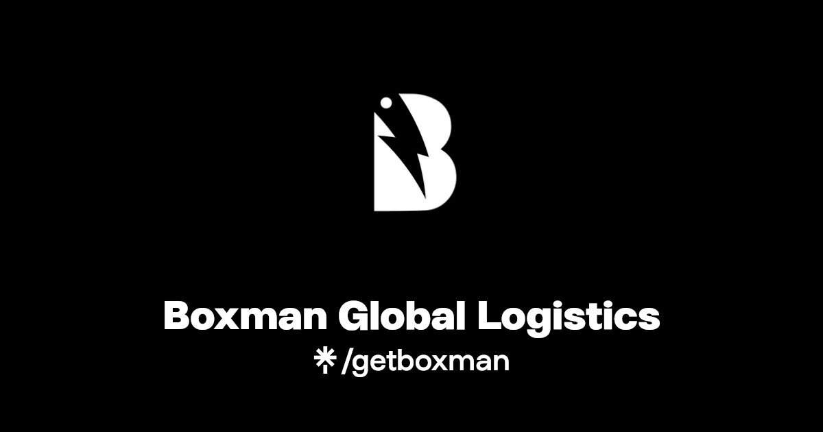 Boxman Global Logistics Instagram, Facebook, TikTok Linktree