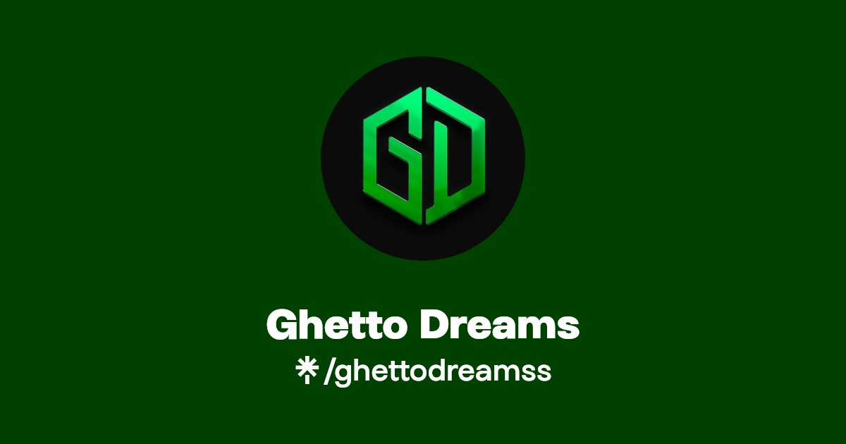 Ghetto Dreams Instagram, Facebook Linktree
