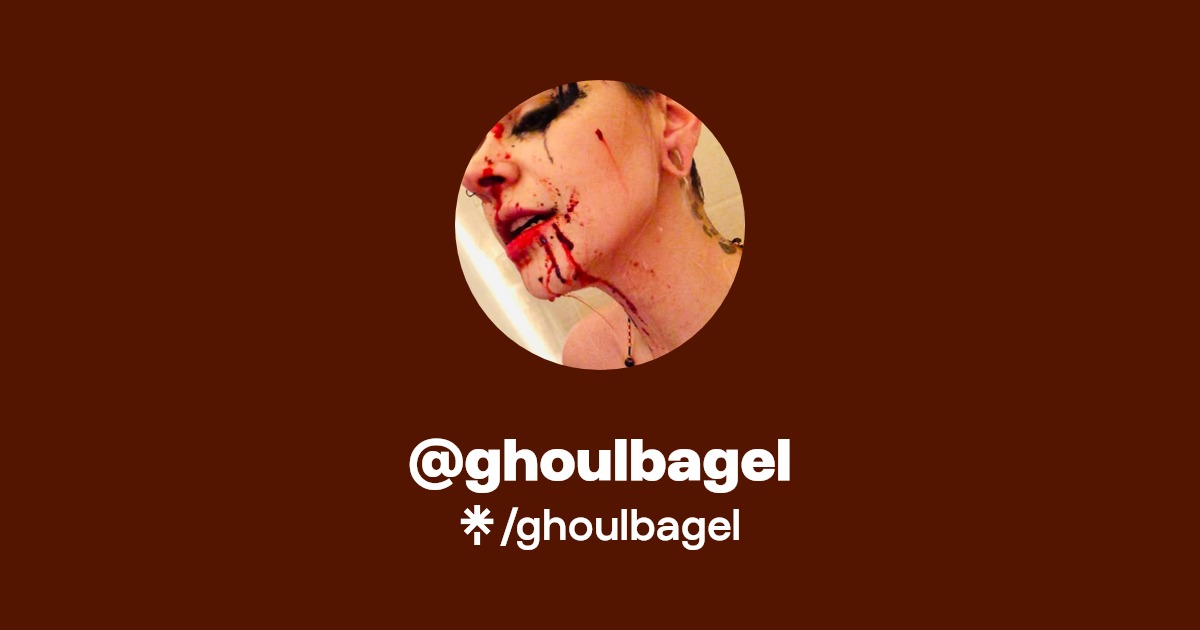 ghoulbagel - Find @ghoulbagel Onlyfans - Linktree
