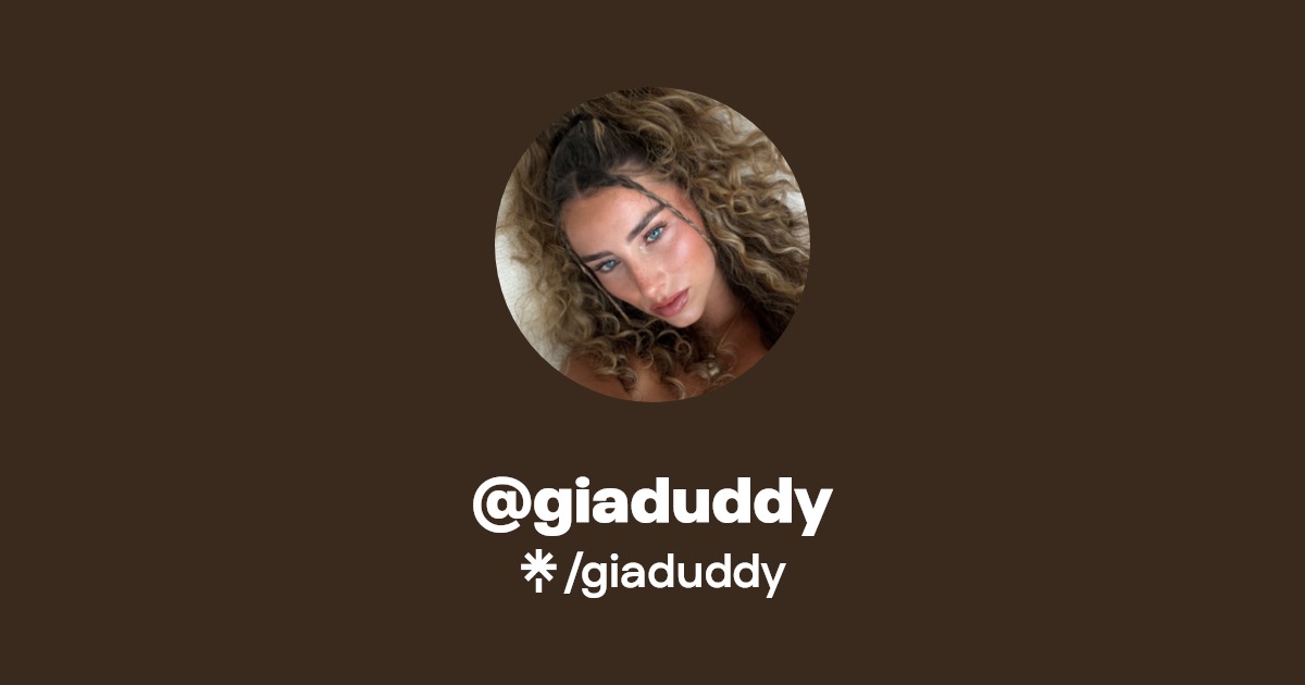 giaduddy | Instagram, TikTok | Linktree