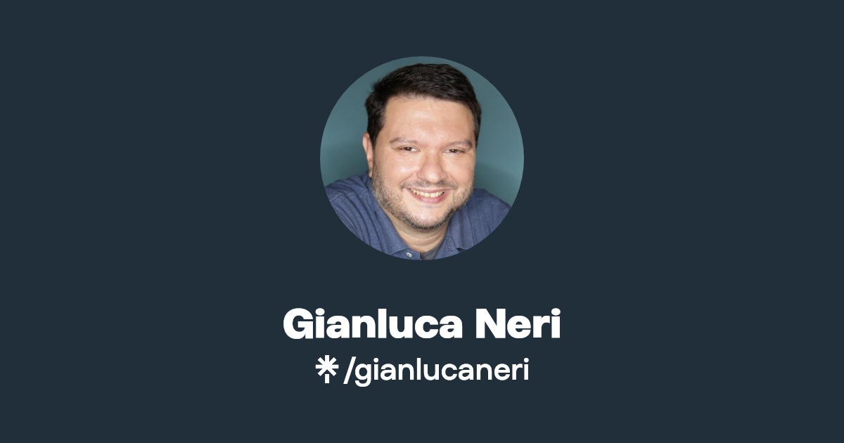 Gianluca Neri | Instagram, Facebook, TikTok, Twitch | Linktree