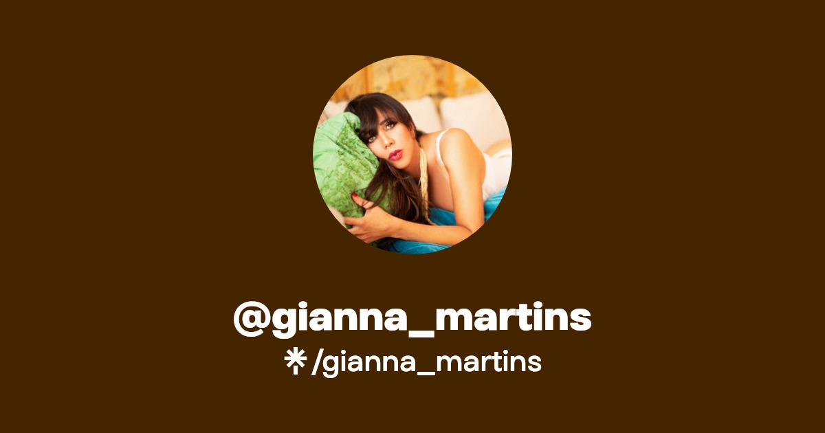 gianna_martins Find gianna_martins Onlyfans Linktree