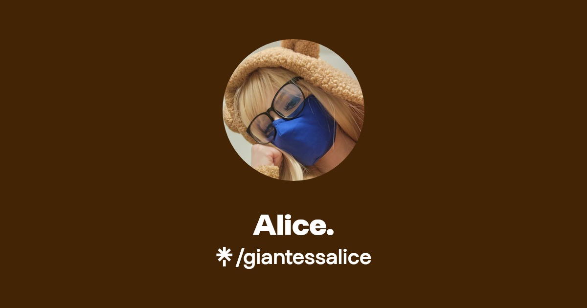 Alice. - Find Alice. Onlyfans - Linktree