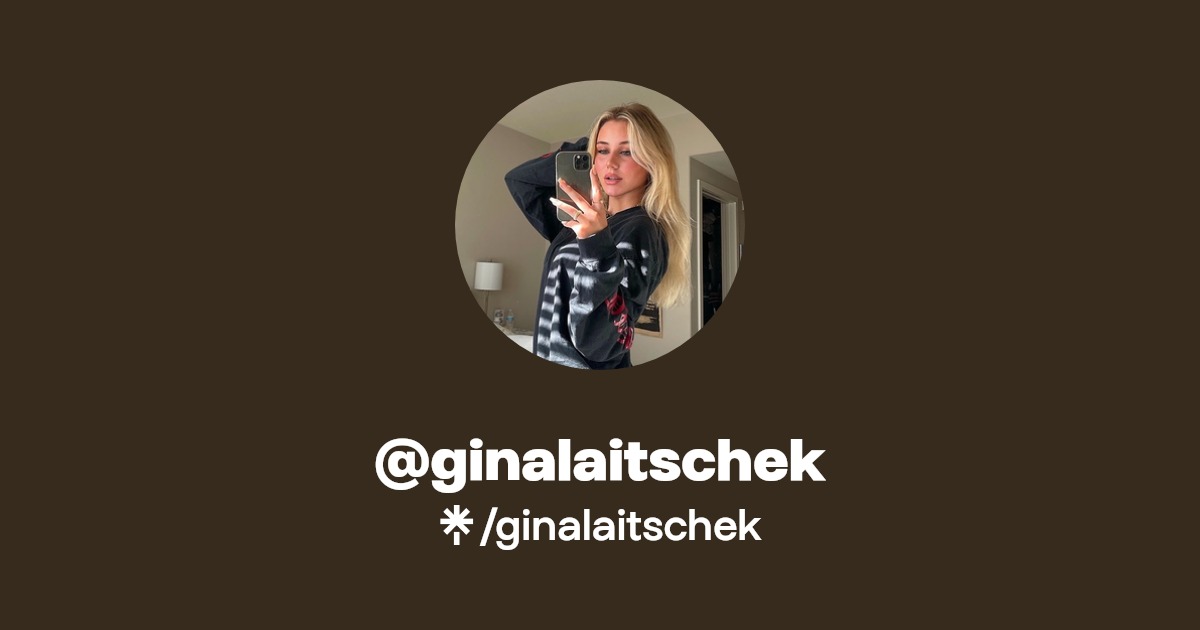ginalaitschek - Find @ginalaitschek Onlyfans - Linktree