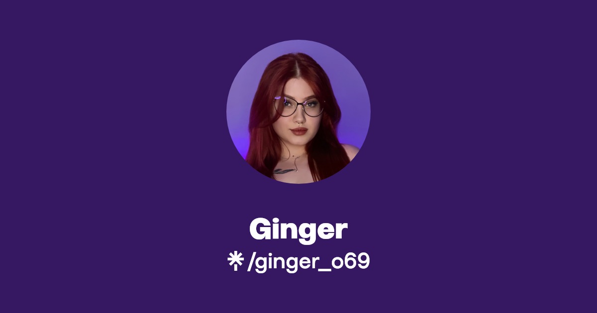 Ginger - Find Ginger Onlyfans - Linktree