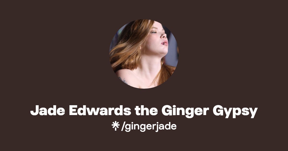 Jade Edwards the Ginger Gypsy - Find Jade Edwards the Ginger Gypsy