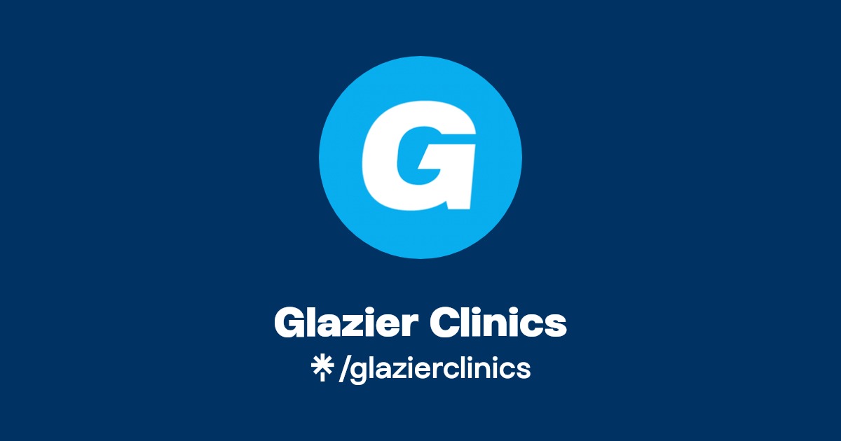 Glazier Clinics Instagram, Facebook Linktree