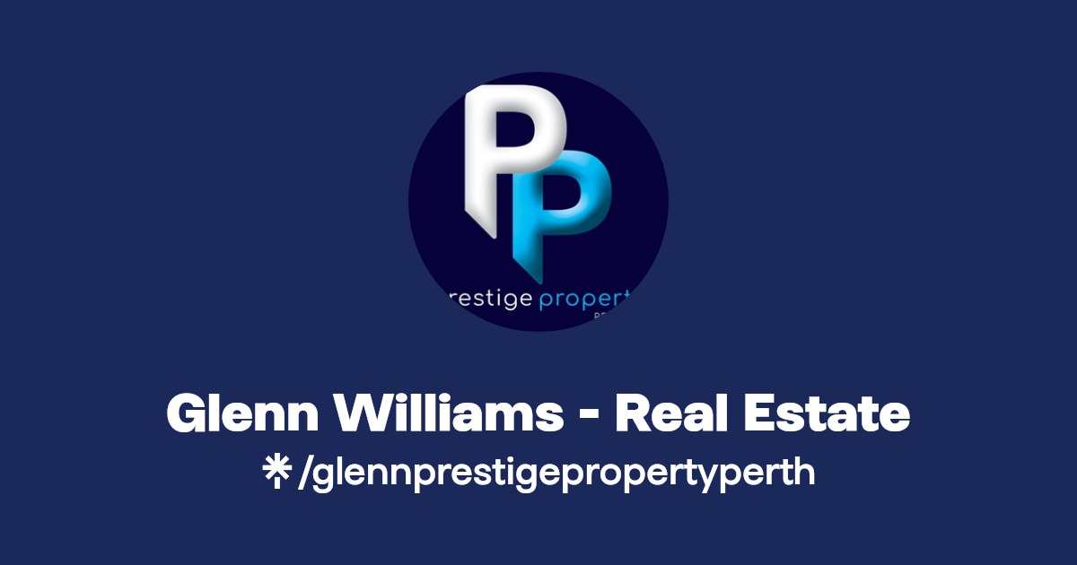 Glenn Williams Real Estate Instagram, Facebook Linktree