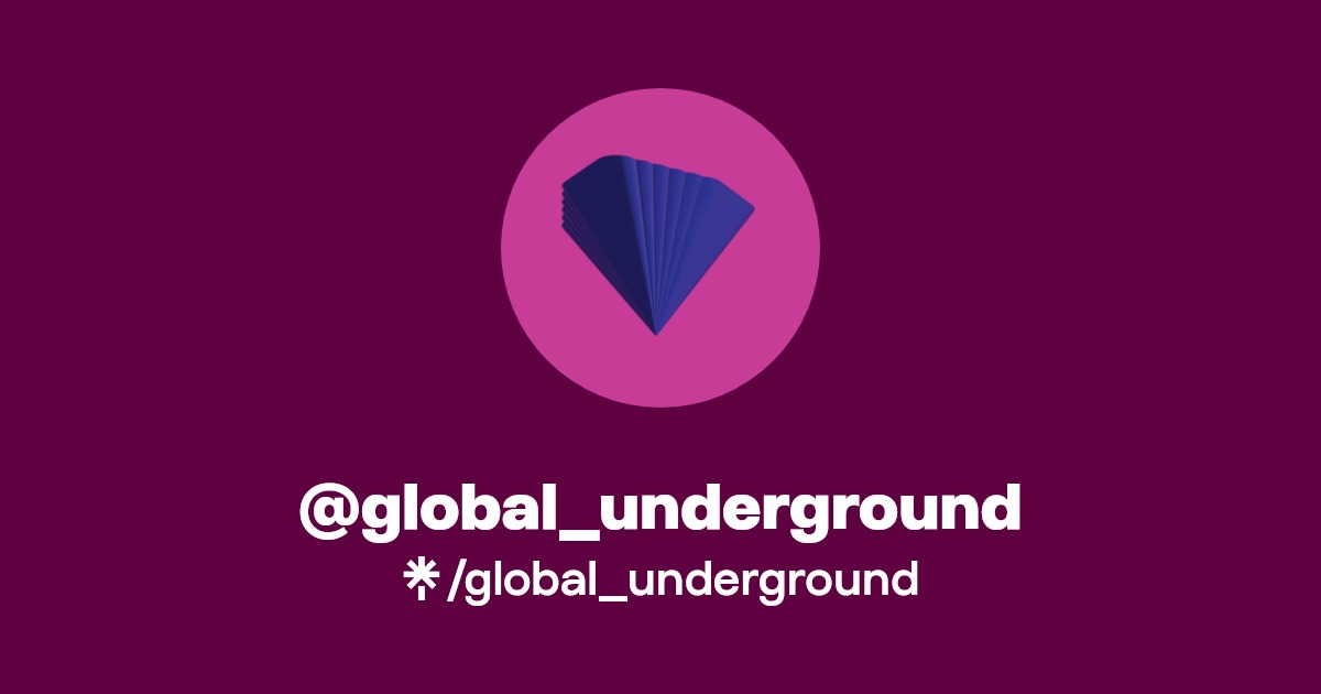 global_underground Facebook Linktree
