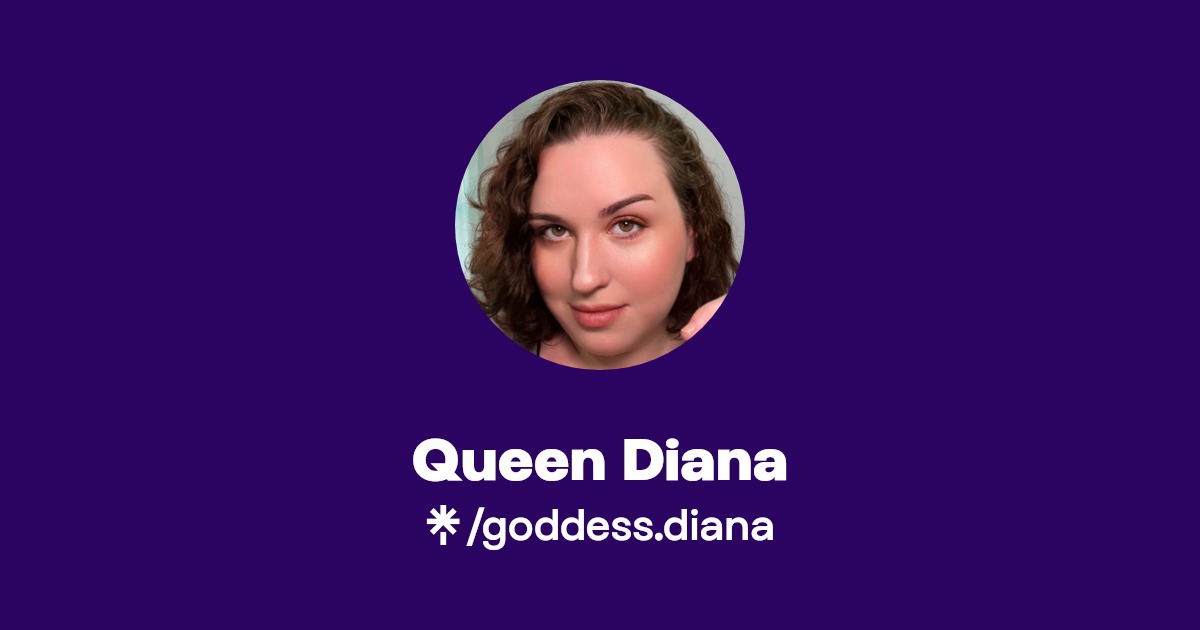 Goddess Diana - Find Goddess Diana Onlyfans - Linktree