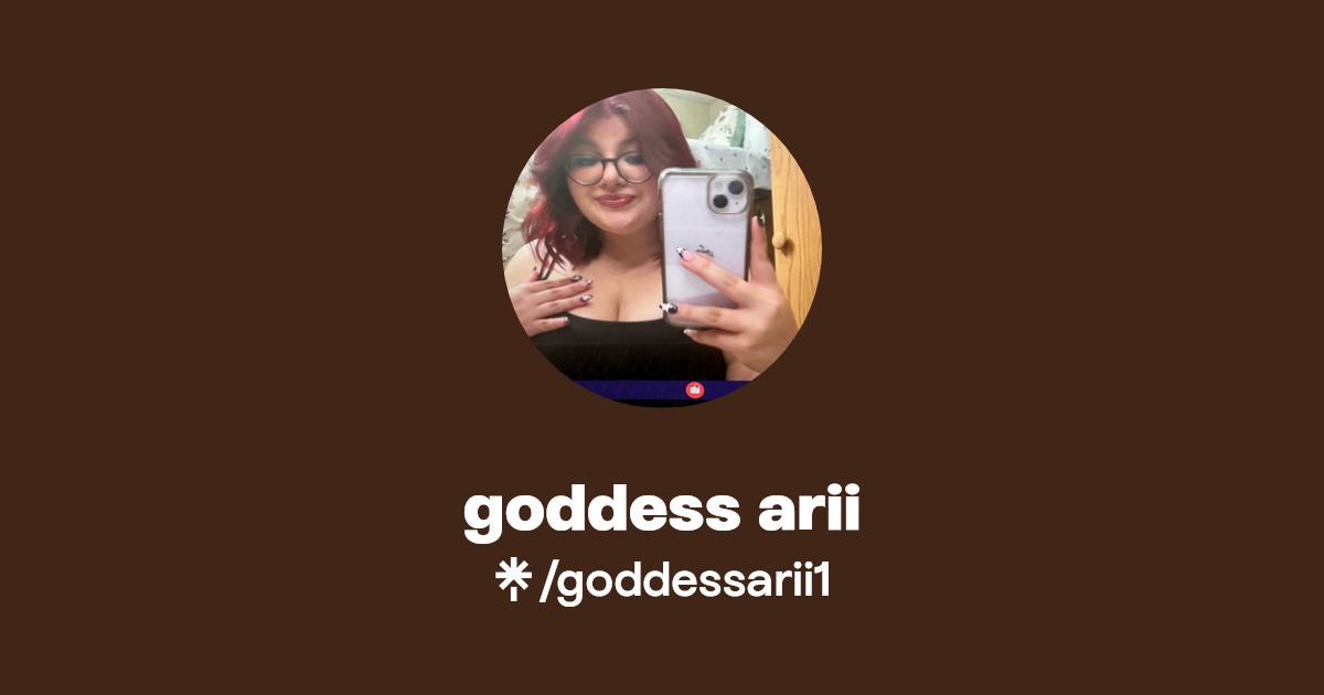 goddess arii - Find goddess arii Onlyfans - Linktree