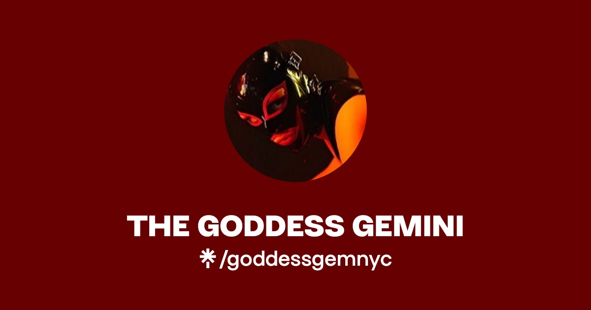 THE GODDESS GEMINI - Find THE GODDESS GEMINI Onlyfans - Linktree