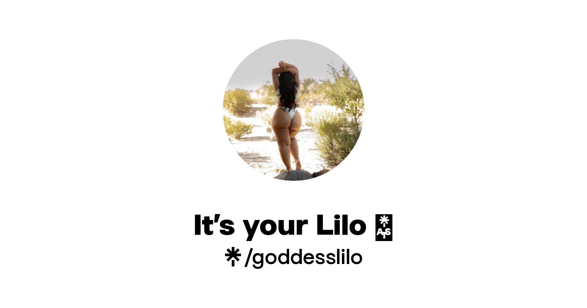 Goddess Lilo 🍒 - Find Goddess Lilo 🍒 Onlyfans - Linktree