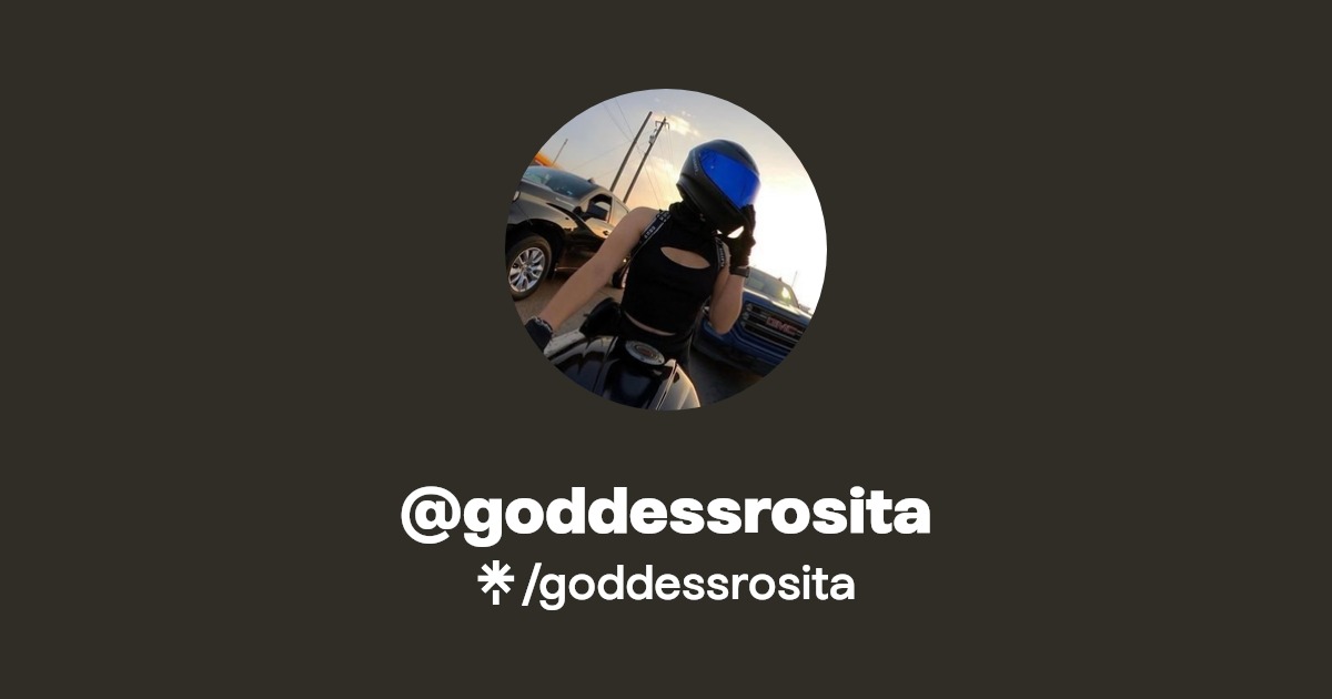 goddessrosita - Find @goddessrosita Onlyfans - Linktree