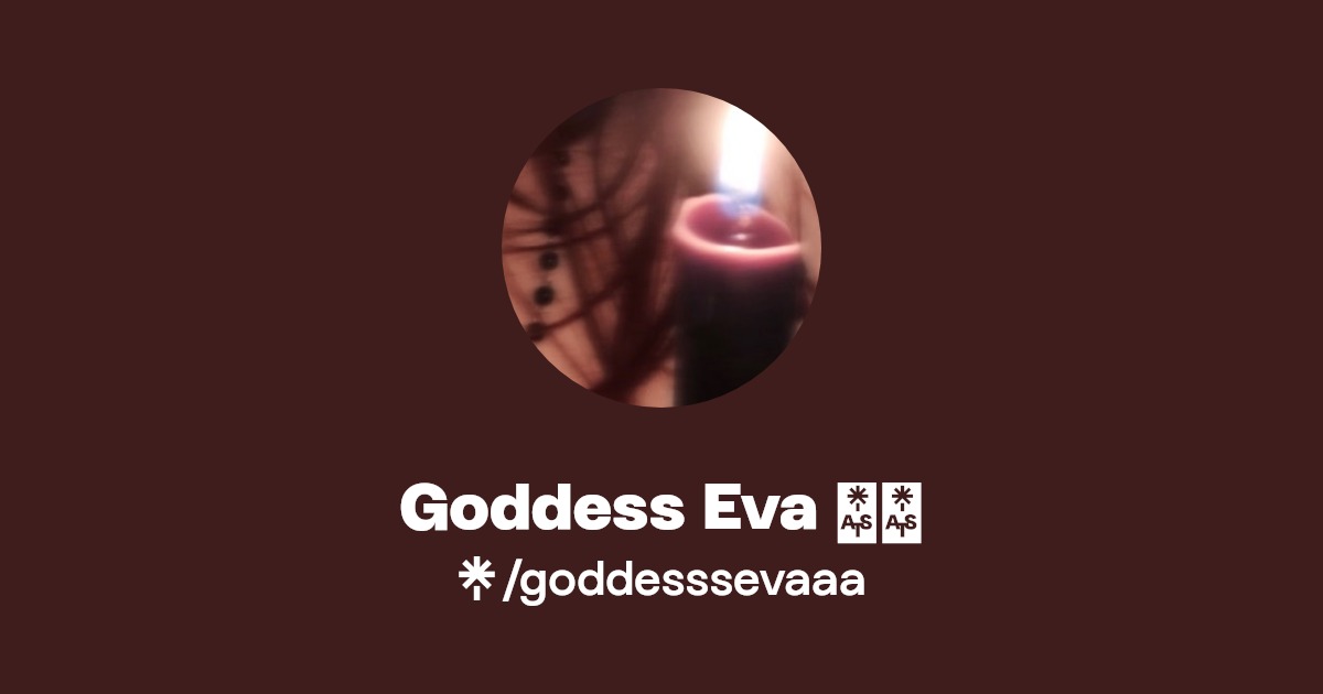 Goddess Eva ⛓️🖤 - Find Goddess Eva ⛓️🖤 Onlyfans - Linktree