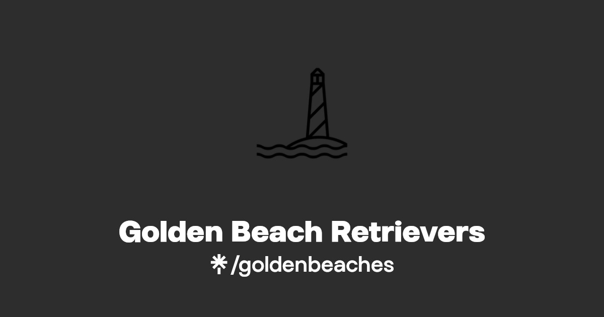 Golden Beach Retrievers Instagram, Facebook Linktree