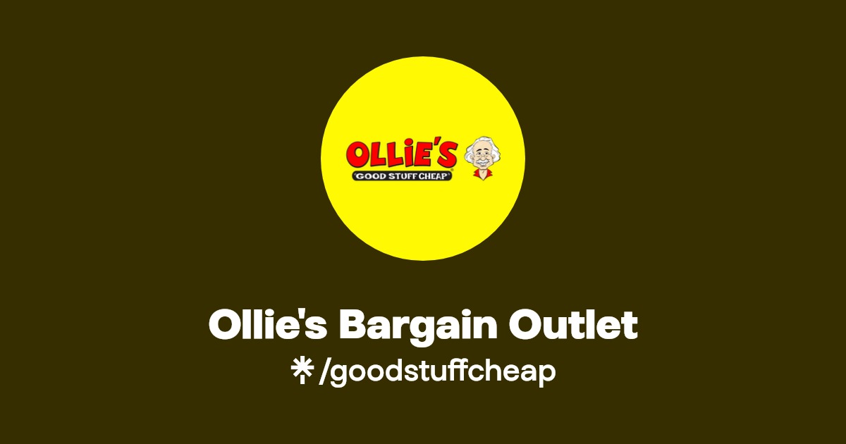 Ollie's Bargain Outlet Facebook Linktree