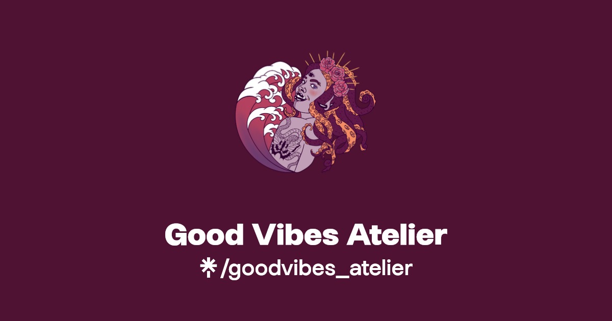 Good Vibes Atelier Instagram, Facebook Linktree