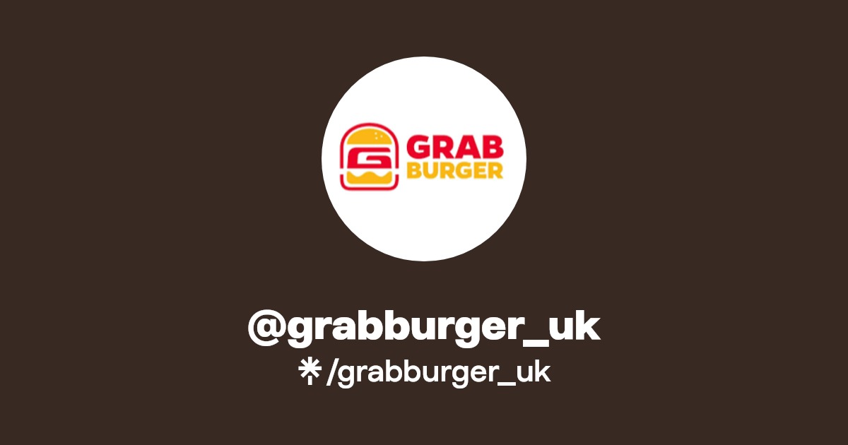 grabburger_uk's link in bio Instagram and socials Linktree