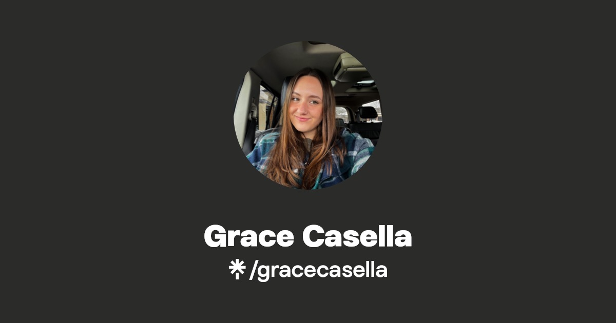 Grace Casella Instagram Linktree