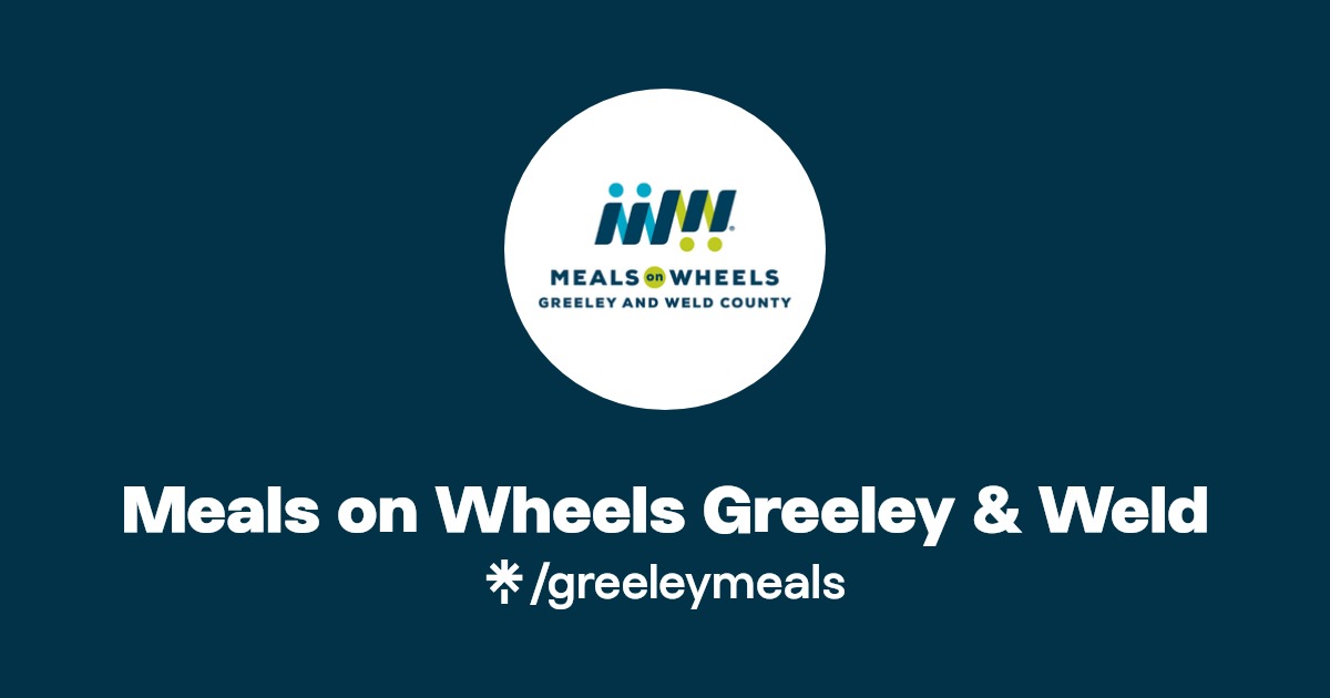 Meals on Wheels Greeley & Weld Instagram, Facebook Linktree