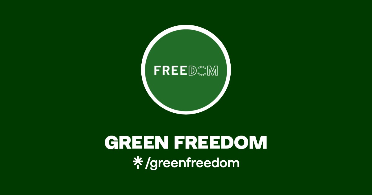 GREEN FREEDOM Linktree
