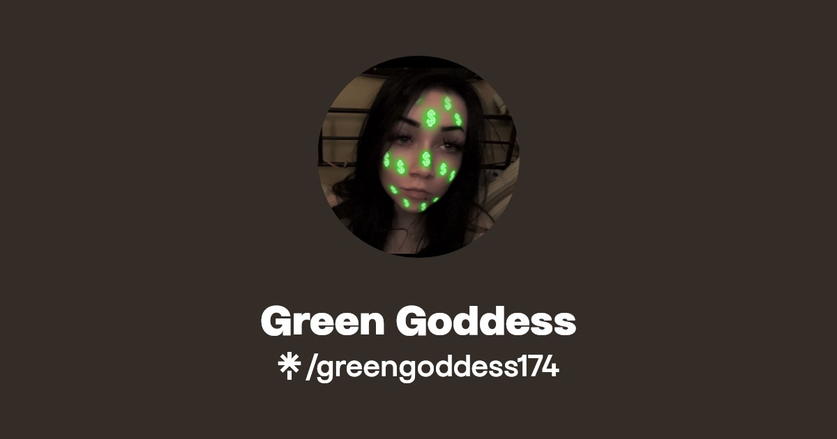 Green Goddess - Find Green Goddess Onlyfans - Linktree