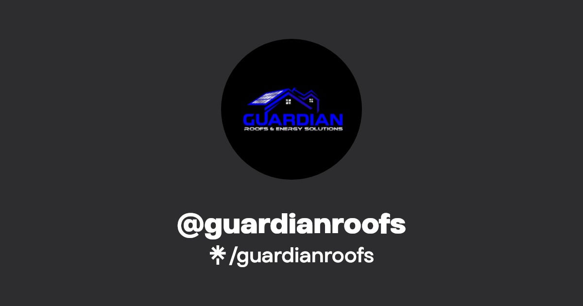 guardianroofs Twitter, Instagram Linktree