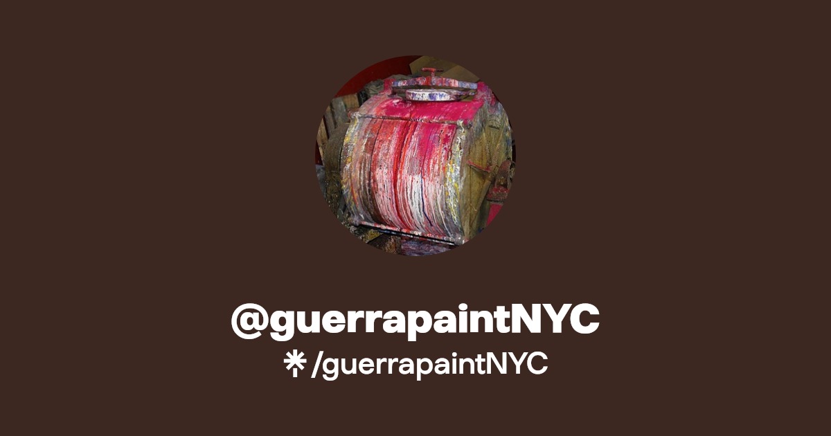 guerrapaintNYC Linktree