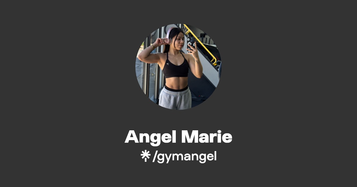 Angel Marie | Instagram, TikTok | Linktree