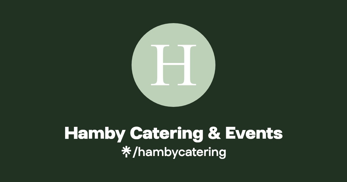 Hamby Catering & Events Linktree