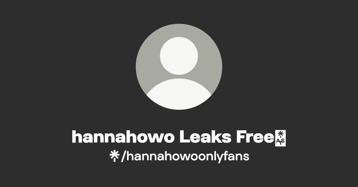 hannahowo Leaks Free💕 Linktree(08)