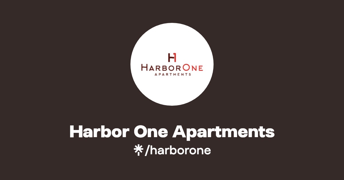 Harbor One Apartments Facebook Linktree